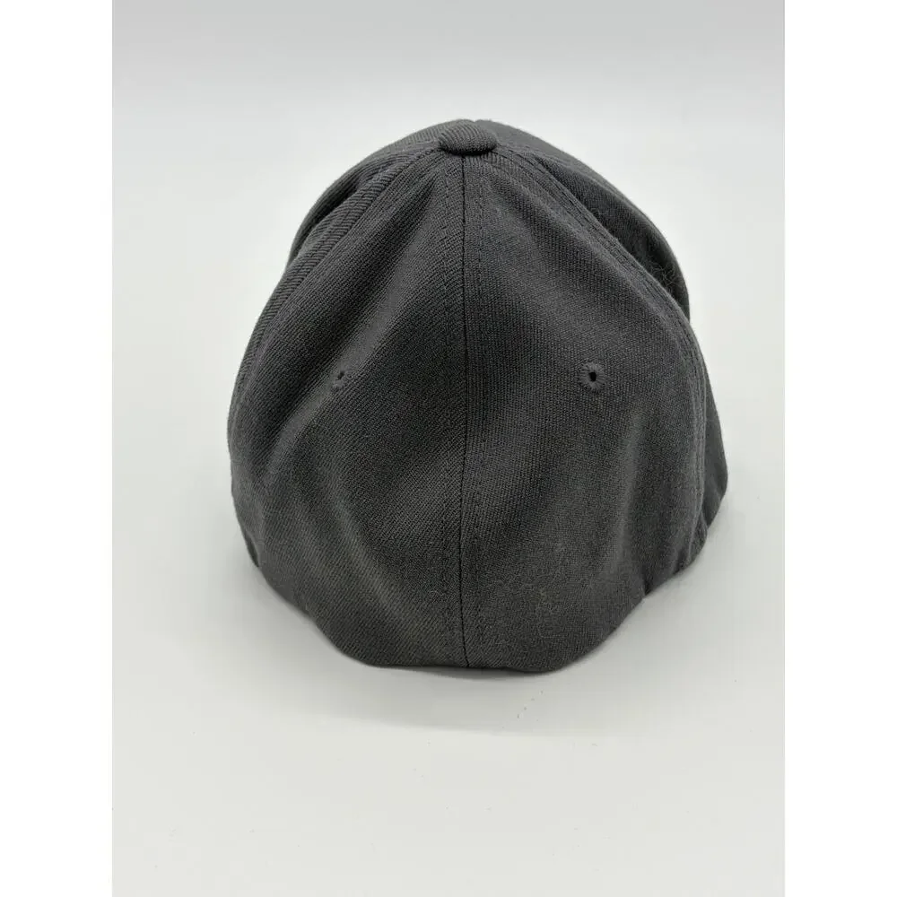 Embroidered Men's Bitcoin Baseball Cap Hat Gray Size Small / Medium